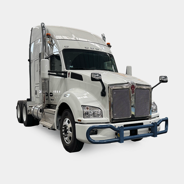 Metallic Blue — Kenworth T880 4000 Series grill guard