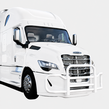 Metallic Pearl — Freightliner Cascadia P4 6000 Series grill guard