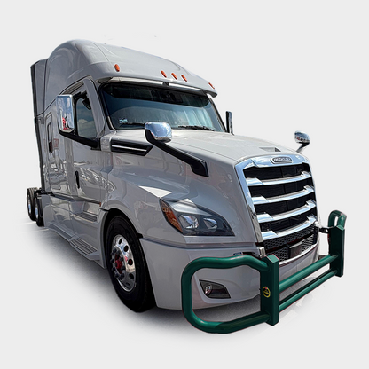 Metallic Green — Freightliner Cascadia P4 4000 Series grill guard