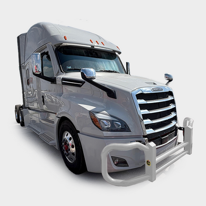 Metallic Pearl — Freightliner Cascadia P4 4000 Series grill guard