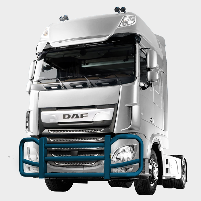 Metallic Blue — DAF DAF XF 4000 Series grill guard
