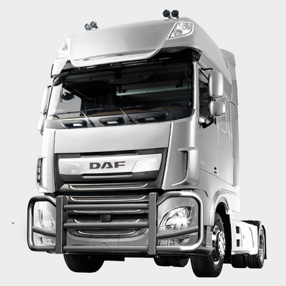 Metallic Gray — DAF DAF XF 4000 Series grill guard