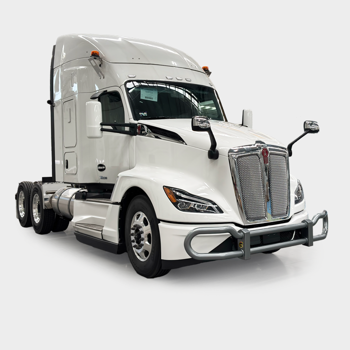 Metallic Gray — Kenworth T680 Next Gen 4000 Series grill guard