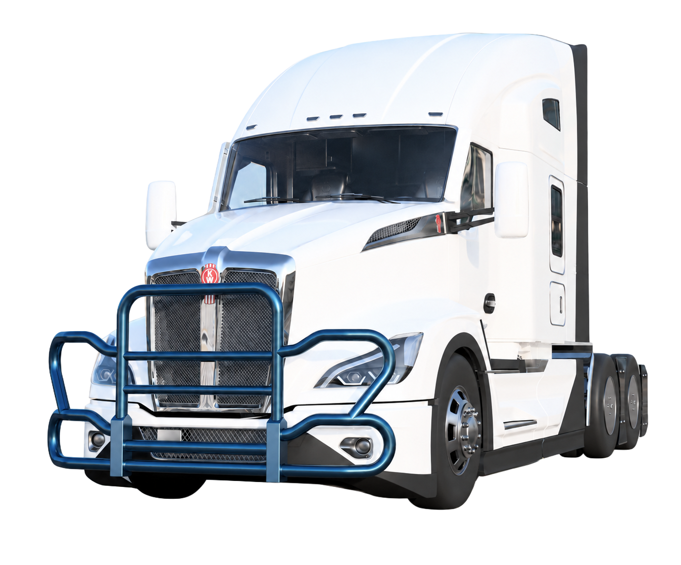 Metallic Blue — Kenworth T680 Next Gen 8000 Series grill guard