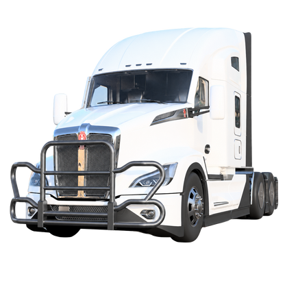 Metallic Gray — Kenworth T680 Next Gen 8000 Series grill guard