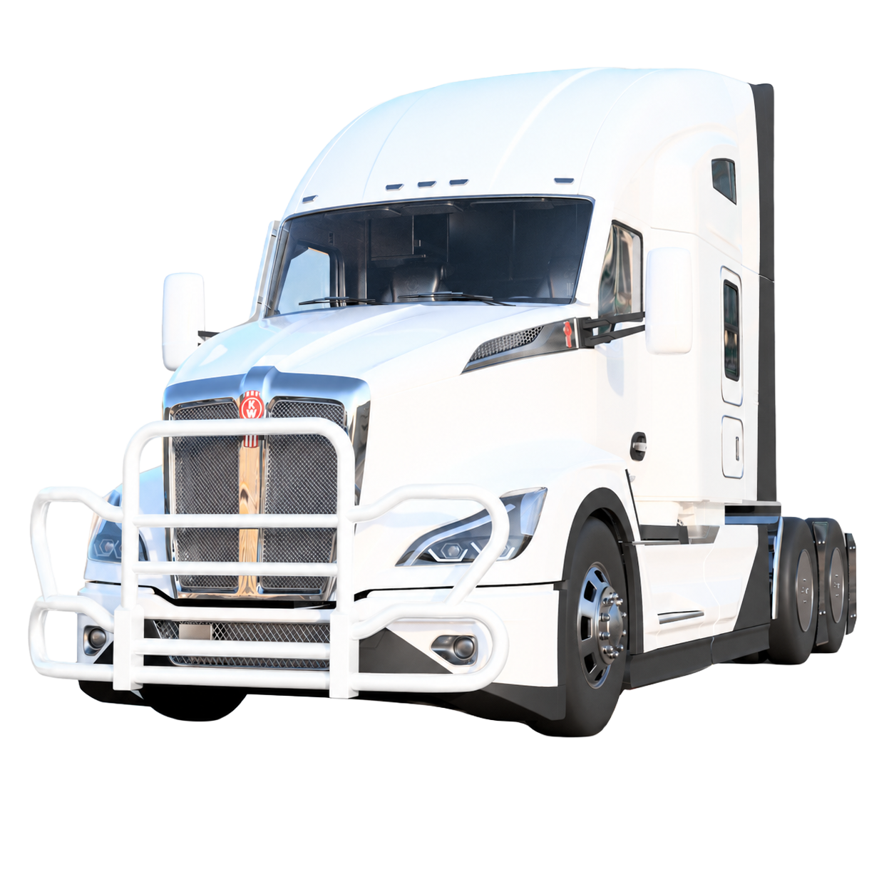 Metallic Pearl — Kenworth T680 Next Gen 8000 Series grill guard