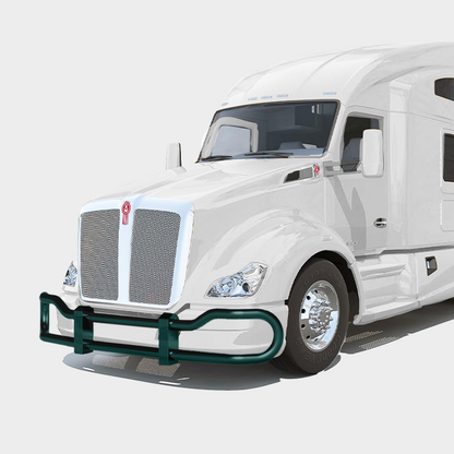 Metallic Green — Kenworth T680 Legacy 4000 Series grill guard