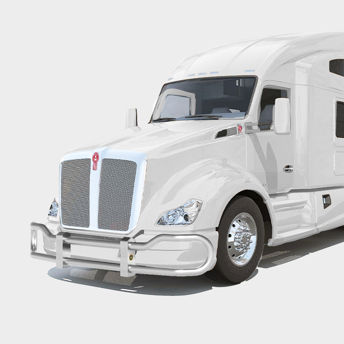 Metallic Pearl — Kenworth T680 Legacy 4000 Series grill guard