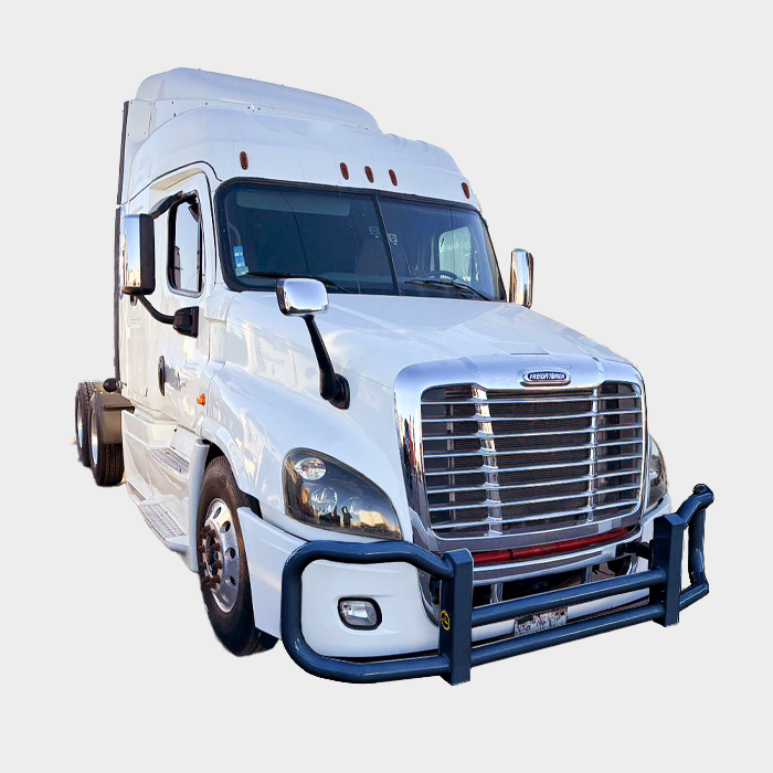 Metallic Blue — Freightliner Cascadia P3 4000 Series grill guard