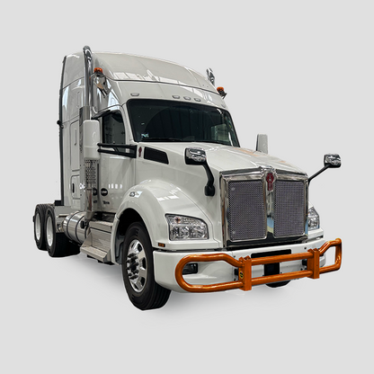 Metallic Orange — Kenworth T880 4000 Series grill guard
