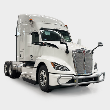 Silver Gray — Kenworth T680 Next Gen 4000 Series grill guard