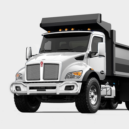 Metallic Pearl — Kenworth T480 4000 Series grill guard