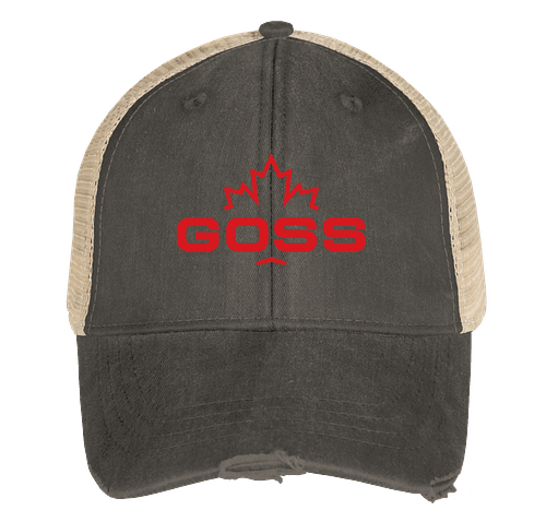 Adams Pigment Dyed Distressed Trucker Hat