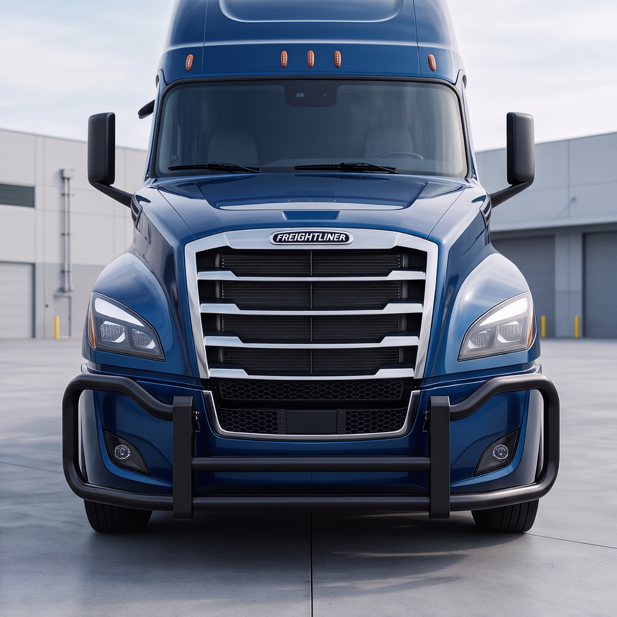 Kenworth T680 with black GOSS guard